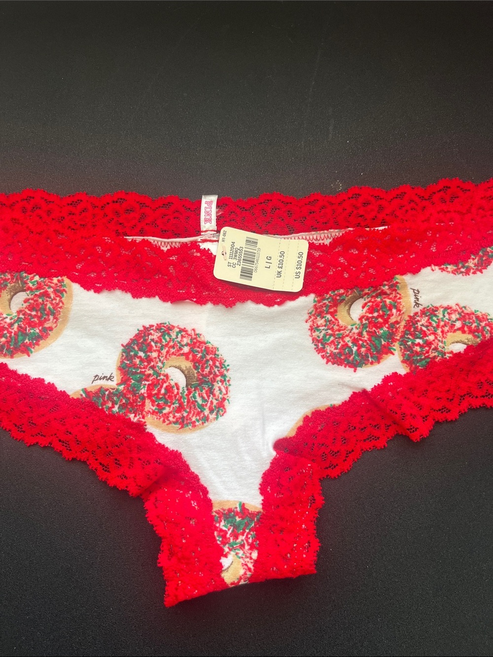 Victoria Secret Pink cheeky panties. Set of 8. - Picture 2 of 9